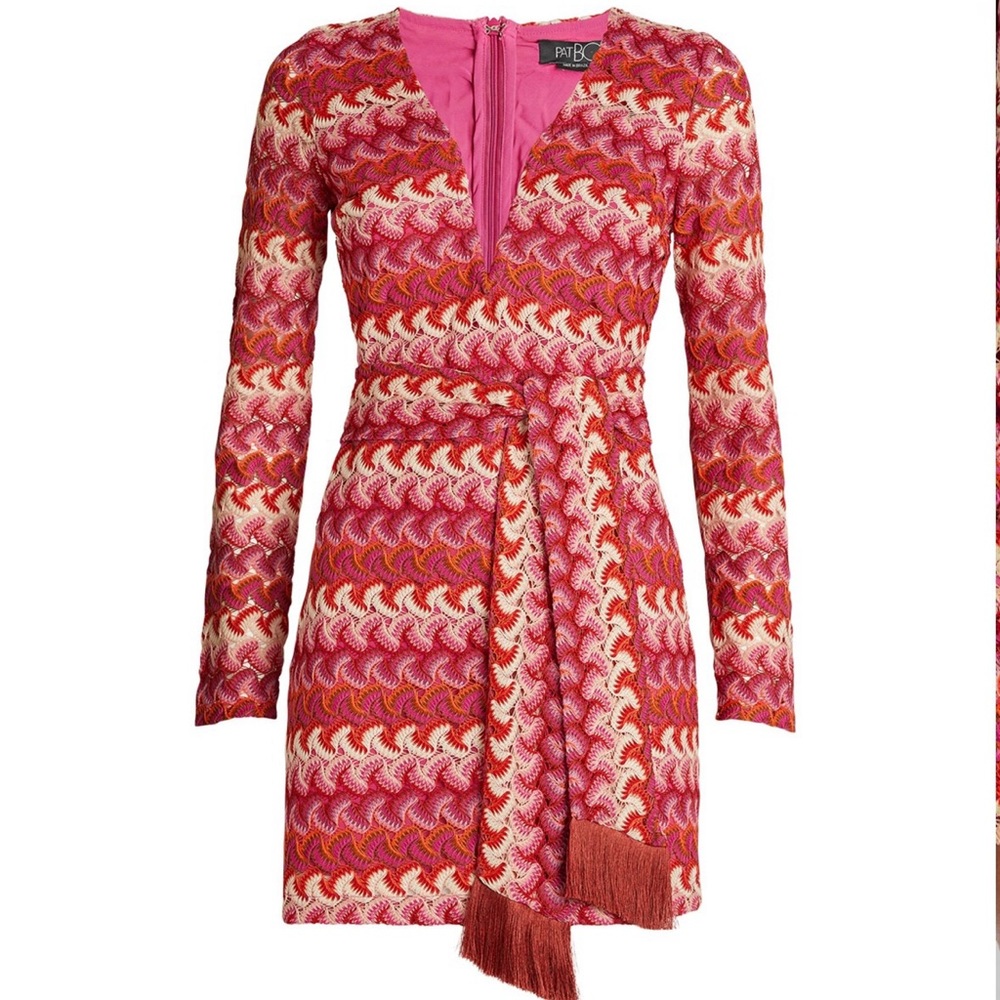 Patbo X Harrods Crochet Mini Dress
